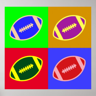 Affiche Football Art