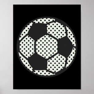 Affiche Football Byll Dot Jour Créatif Art Pour École Jeun