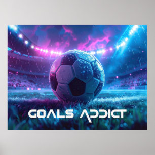 AFFICHE FOOTBALL - FOOTBALL - BUTS