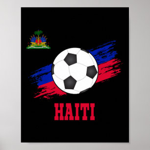 Affiche Football haïtien Haïti Football Haïti Futbol 