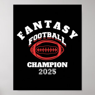 Affiche Football Imaginaire 2025 Champion Imaginaire Footb