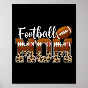 Affiche Football Maman Maman Fête de la mère Salut garçon
