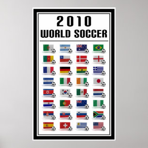 Affiche Football mondial