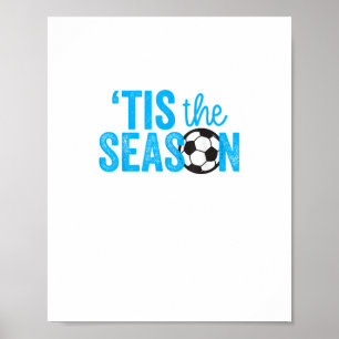 Affiche Football Pour Filles Ados C'Est La Saison
