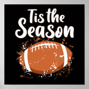 Affiche Football Saison Joueur entraîneur Football Jour de