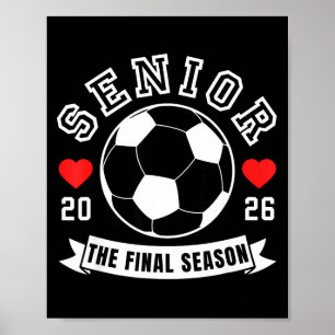 Affiche Football senior 2026 la dernière saison équipe pou