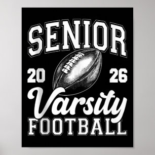 Affiche Football Senior Cl de 2026 Lycéen pour