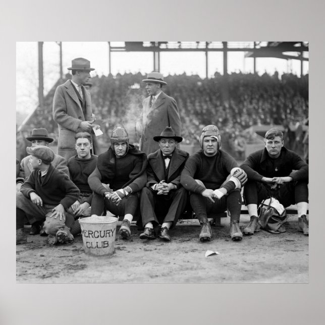 Affiche Football Sidelines, 1924 (Devant)