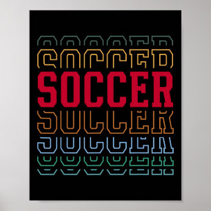Affiche Football Texte Superposé Drôle Équipe Joueur Entra