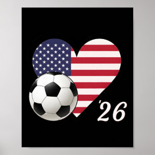Affiche Football Usa 2026 