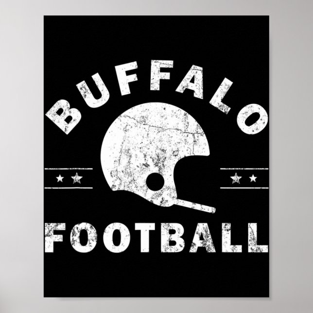 Affiche Football vintage de New York (Devant)