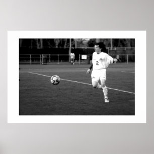 Affiche Footballeur