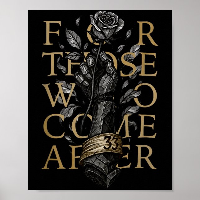 Affiche For Those Who Come After  (Devant)