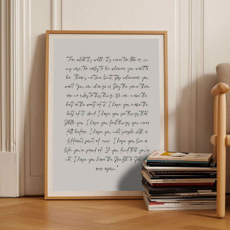 Affiche For What It's Worth Print Affirmation Print Fitzge