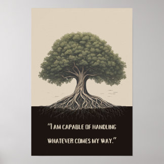 Affiche Force dans l'adversité