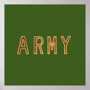 Affiche Force de l'armée