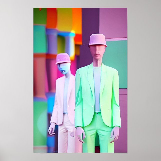 Affiche Force de vente Ken Gage Rétrovague (Devant)