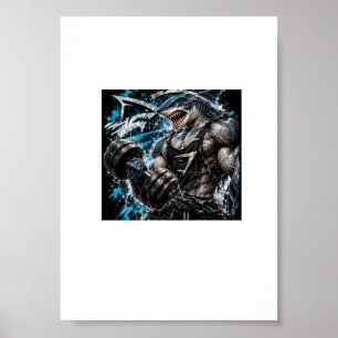 Affiche Force du requin – Ultime bête de gym