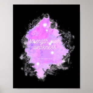 Affiche Force Sur Faiblesse Galaxie - Rsd Crps Sensibilisa