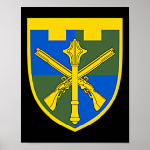 Affiche Forces de défense territoriales d'Ukraine Force ar