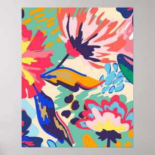 Affiche Forest and roses