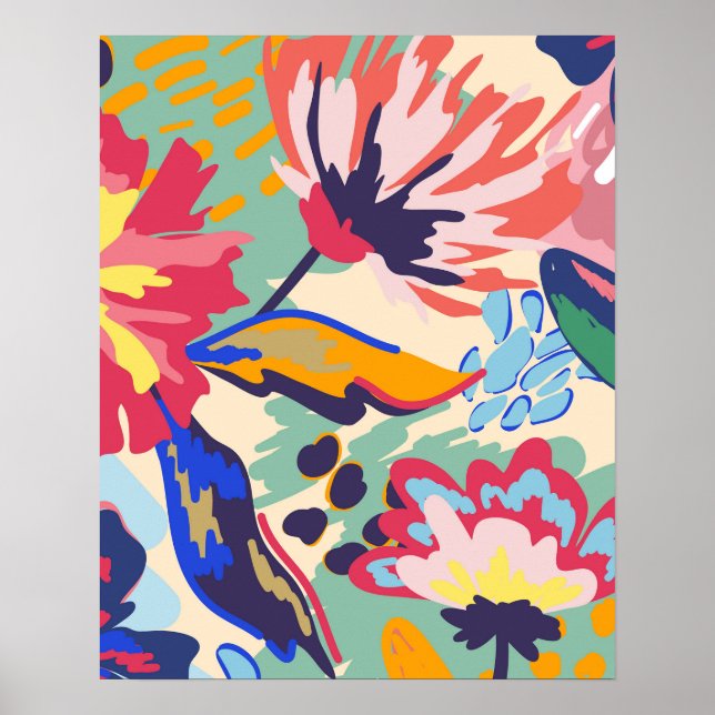 Affiche Forest and roses (Devant)