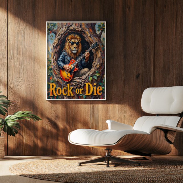 Affiche Forest Rocker : Lion's Den (Créateur téléchargé)