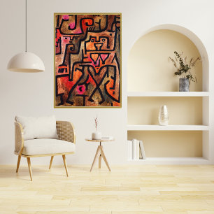 Affiche Forest Witch, Paul Klee