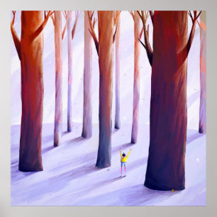 Affiche Forêt