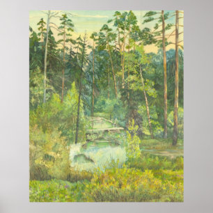 Affiche forêt