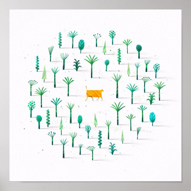 Affiche Forêt (Devant)