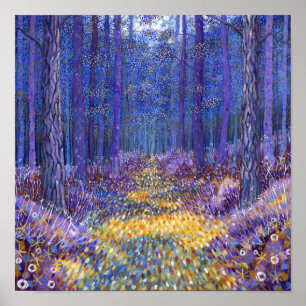 Affiche Forêt bleue 2012