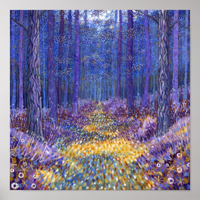 Affiche Forêt bleue 2012 (Devant)