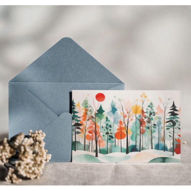 Affiche Forêt d'automne (Créateur téléchargé)