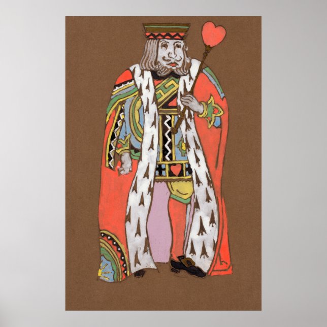 Affiche Forêt de Alice et Wonderland - Tableau-11 (Devant)
