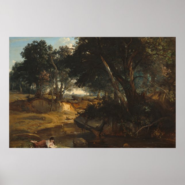 Affiche Forêt de Fontainebleau (Devant)