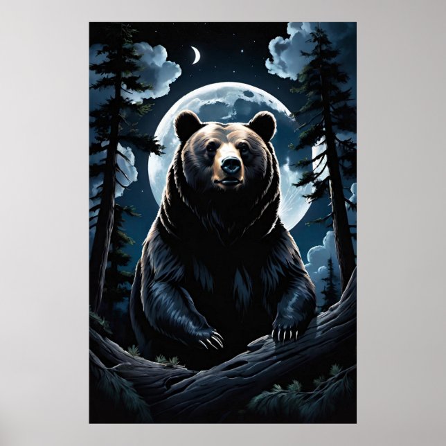 Affiche Forêt de grizzlis (Devant)