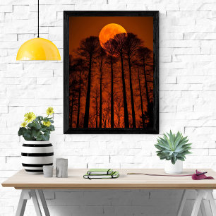 Affiche Forêt de lune de sang