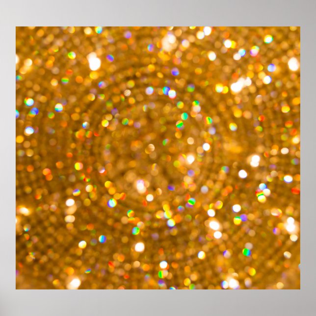 Affiche Forêt de Noël : Papier peint d'hiver Silhouette. (Devant)