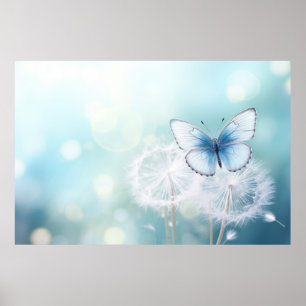 Affiche Forêt de Papillon Nature Serene Tranquille