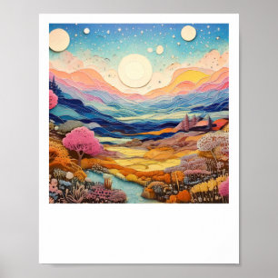 Affiche Forêt douce Paysages psychédéliques Sublime Nature