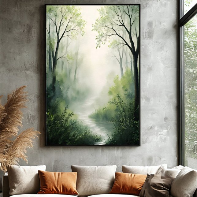Affiche Forêt Enchantée (Créateur téléchargé)
