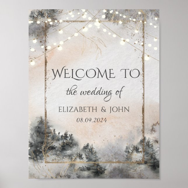 Affiche Forêt forestière (Devant)