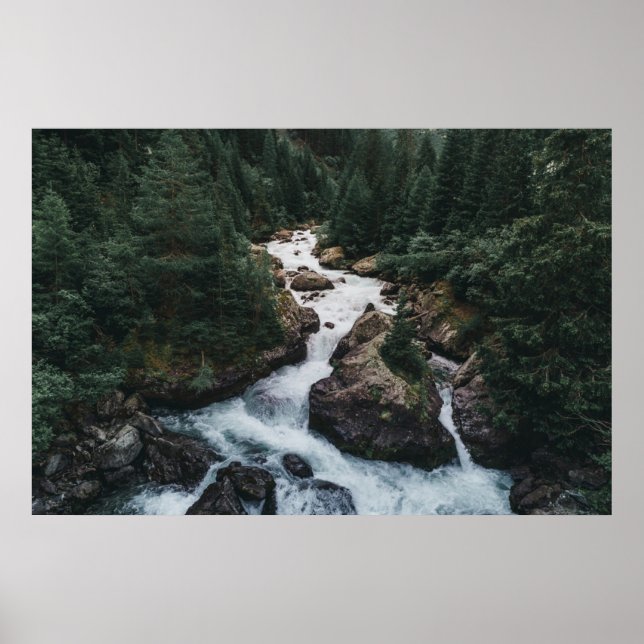 Affiche Forêt | Grison Graubunden Canton (Devant)