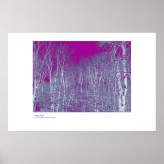 Affiche Forêt Imaginaire