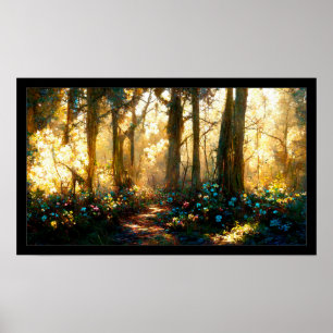 Affiche Forêt Imaginaire 3