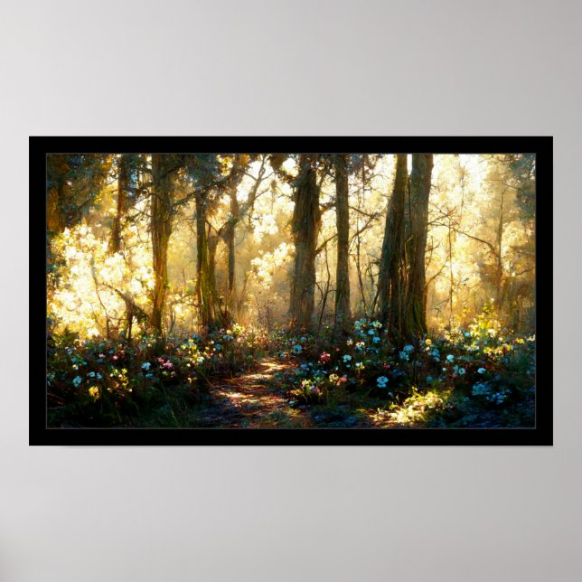 Affiche Forêt Imaginaire 3 (Devant)