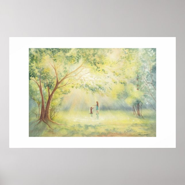 Affiche Forêt Magique (Devant)