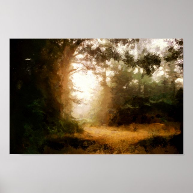 Affiche Forêt pour Ronja, la fille du voleur Paysage (Devant)