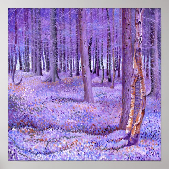 Affiche Forêt pourpre 2 2012 (Devant)